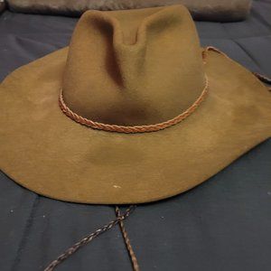 Vintage Stetson American Buffalo Collection Brown Felt Western Hat — Size 7 3/4